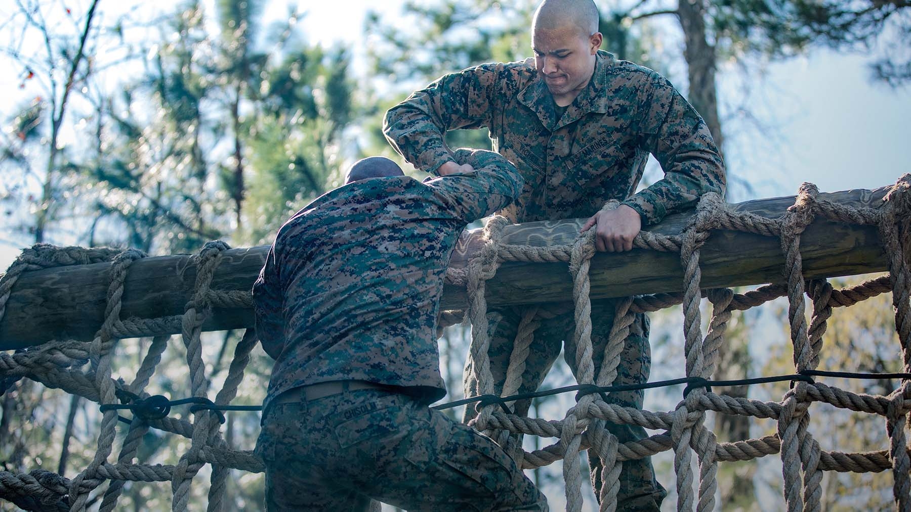 Marine Corps Boot Camp Recruit Training Fitness Marines