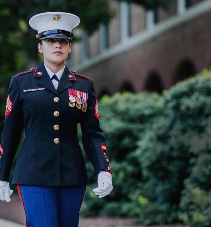 usmc new female dress blues