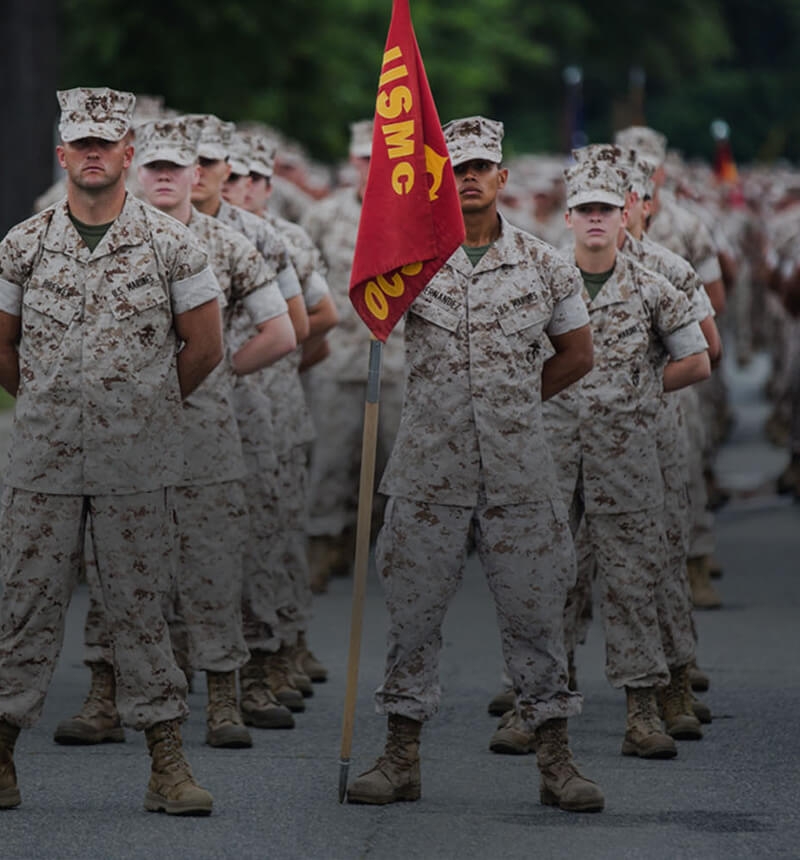 Marine graduate parade Semper Fi | Marine Corps Mottos, Values, & Principles | Marines