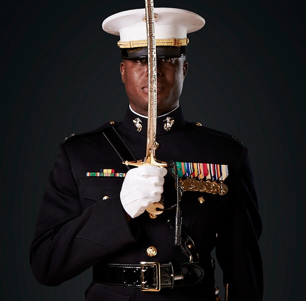 Usmc Dress Blues Size Chart